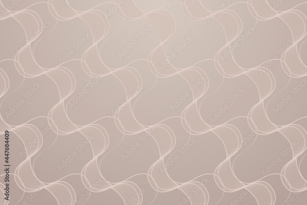 Aufkleber seamless wave abstract patterned background design resource vector