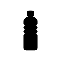 bottle flat icon vector illustration
