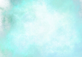 Blue Sky and Space Paint Background