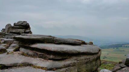 rocks in the mountains