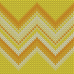Modern zig zal lines knit texture geometric - obrazy, fototapety, plakaty