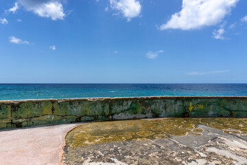 Fototapeta premium Playa Giron is a beach and village on the east bank of the Bahia de Cochinos (Bay of Pigs), which is located in the province of Matanzas, on the southern coast of Cuba. It is part of the municipality