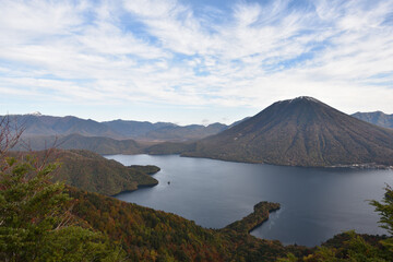 Mt. Nantai in Nikko, Tochigi, Japan