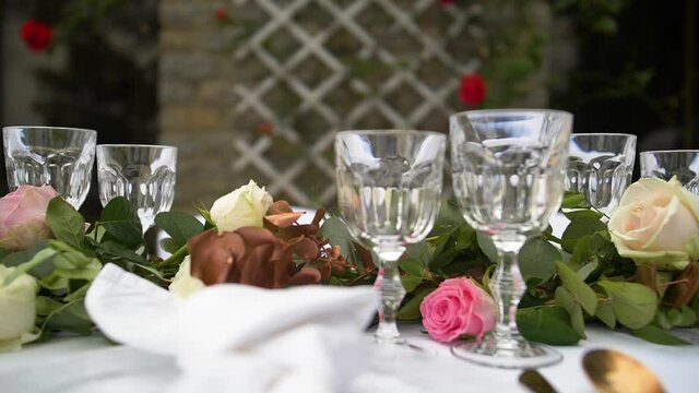 Table de r&eacute;ception mariage