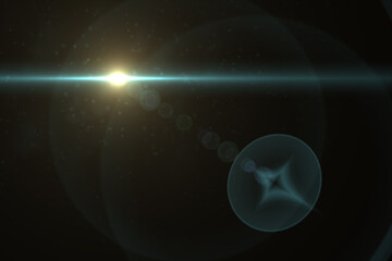 lens flare,Abstract Natural Sun flare on the black background, flare light transition, effects sunlight