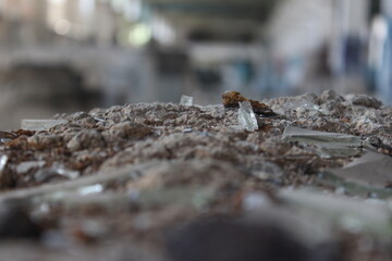 Broken glass