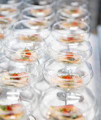 Amuse Bouche in a Kitchen