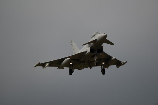 RAF Eurofighter Typhoon Landing