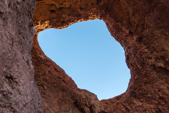 Hole in the Rock at Papago Park, Phoenix, AZ