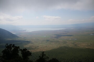 Obraz premium Beautiful Landscape of Ngorongoro Conservation Area – Tanzania