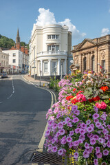 Summer in Great Malvern in the county of Warwickshire