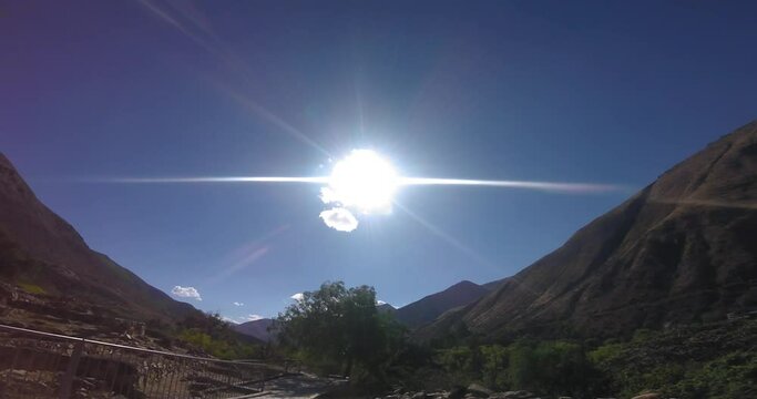 Time Lapse Hu&aacute;nuco Cielo y Sol