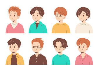 若い男性セット　ななめ横