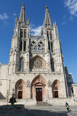Fototapeta na wymiar Catedral de Santa María de Burgos 