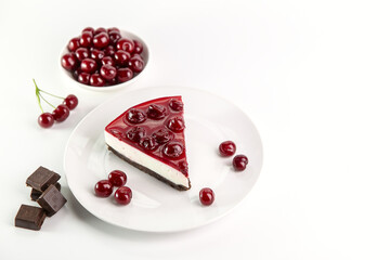 Cherry cheesecake