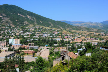 Fototapeta na wymiar Amazing view of Ijevan, Armenia