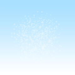 Fototapeta premium Beautiful glowing snow Christmas background. Subtl