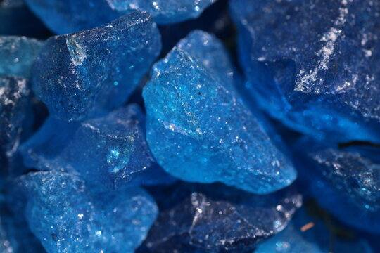 blauer Quarzstein