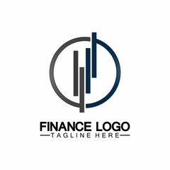 Business finance and Marketing logo Vector illustration  design