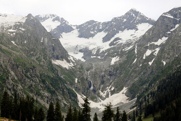 Fototapeta na wymiar Kumrat Valley Beautiful Landscape Mountains View
