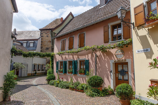 Das Haintor in Freinsheim, Rheinland-Pfalz, Deutschland
