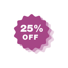 Discount stickers special price vector image