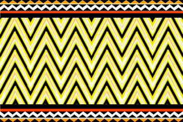 black and yellow background seamless pattern