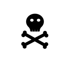 poison  sketch icon isolated on background.