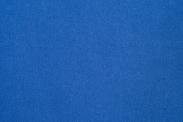 Blue flat fabric made of cotton material. Fabric background in blue tone.