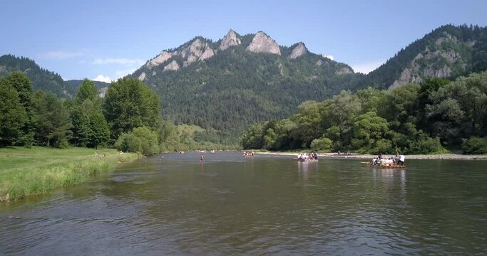 The Dunajec River, rafting and mountains