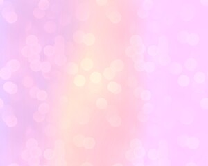 Pink and peach glowing Bokeh abstract background 