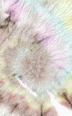 Obraz premium Bohemian Textile Psychedelic Kaleidoscope. Tye