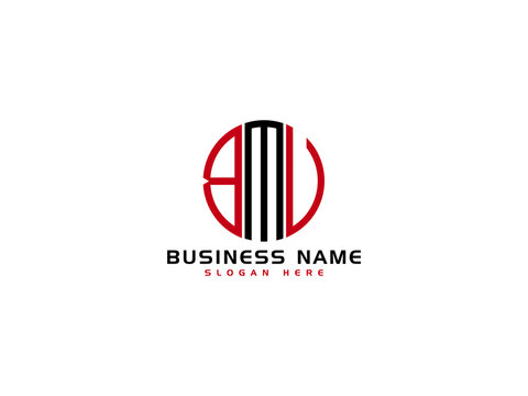 Letter BMV Logo Icon Vector Image Design