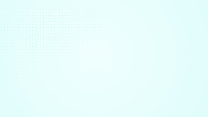 Obraz premium Dots halftone white blue and green color pattern gradient texture with technology digital background. Medicine healthcare with science concept.