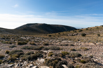 mountainous area in the south of Spain