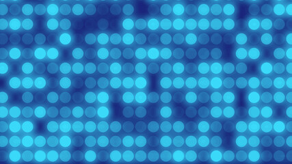 Abstract dot blue color pattern gradient texture technology background.