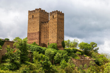 Castle of Ruesta. Zaragoza. Spain