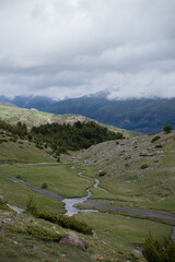 Fototapeta premium Paisajes y meandros