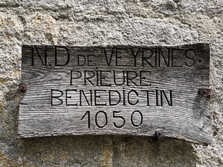 Panneau église 