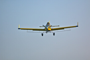 Crop Dusters rely on GPS to find the fields they are hired to spray