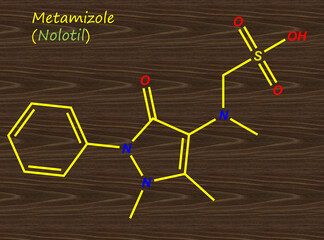Metamizole, or dipyrone, is a painkiller, spasm reliever, and fever reliever that also has anti-inflammatory effects.