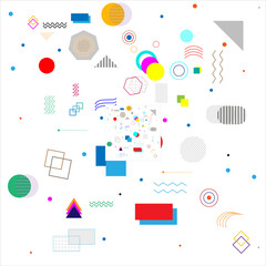set of infographic elements