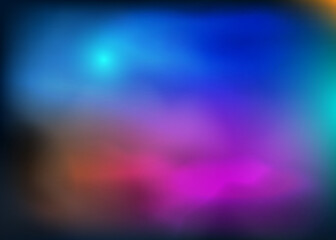 Abstract blurry colorful mesh background in bright rainbow colors