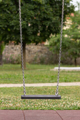 swing in a children's park