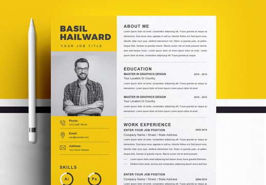 Creative Resume Layout