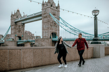 couple on the bridge