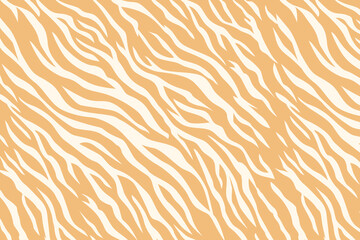 Zebra skin afro print seamless pattern. Abstract girlish fashion animal print. - obrazy, fototapety, plakaty