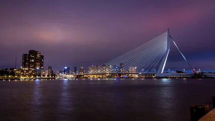 Wandaufkleber Erasmusbrücke Rotterdam © Gordon
