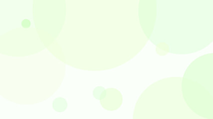 緑色の円を使った背景