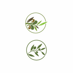 olive icon vector illustration design template